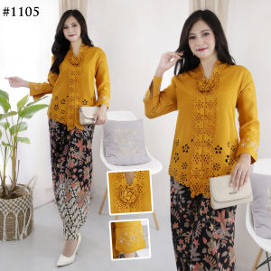 Stelan/Set Kebaya Encim Model Terbaru Kebaya EleganKebaya Untuk Perayaan Hari2 Besar