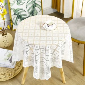 [90*160] Khăn trải bàn ren họa tiết phong cách vintage [T041]