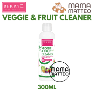 BERRYC Veggie & Fruit Cleaner Wash 300ml / Cairan Pembersih Pencuci Sayur Buah / BERRY C BANDUNG