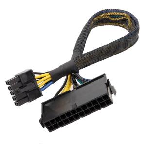 24 Pin to 10 Pin ATX PSU Power Adapter Cable for Motherboard with 10 Pin Port 20cm/30cm Length