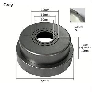 NEXTYOO Có thể mở rộng Nắp vòi sen Không thể tháo rời ABS Vỏ trang trí vòi nước Hữu ích Có thể điều chỉnh Nắp bích Tắm