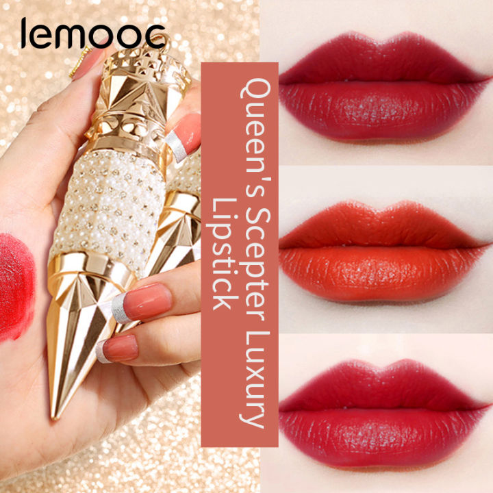 Queen Scepter 3 Color In 1 Lipstick Make Up Lipstick Soft Long Lasting