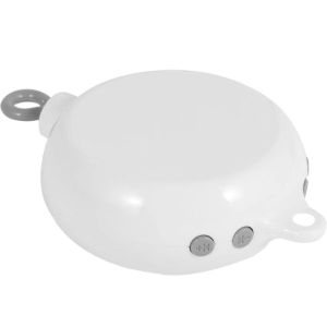 QINGXIP น่ารักน่ารักๆ กล่องดนตรีเคลื่อนที่สำหรับเด็ก เพลงกล่อมเด็ก35แบบ การ์ตูนลายการ์ตูน กล่องดนตรีระฆังเตียง ตลกๆ สีขาวขาว กล่องดนตรีเด็ก เปลเด็กเด็กทารก