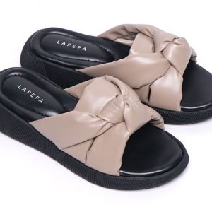 Lapepa Calla Sandal Selop Wanita Model Pita Sendal Slop Cewek Casual Size 36-41