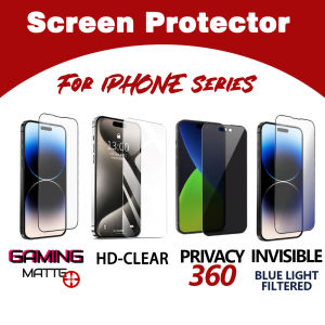 Tempered Glass Screen Protector for iPhone 17 Pro Max 17 Air 16 Pro Max 15 Pro Max 14 13 12 11 Pro XS Max Mini XR X 15 16 Plus SE HD Clrear Matte Anti-Blue Purple Privacy Frosted Protective Guard Film