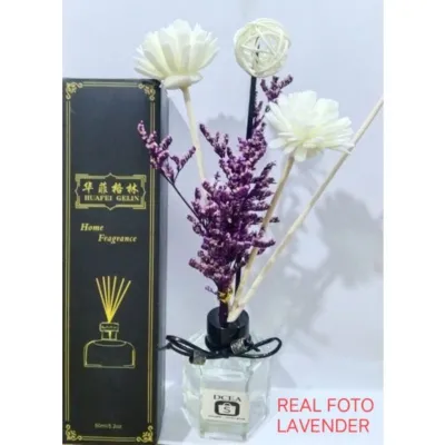 REED DIFFUSER 50 ML AROMATERAPI PENGHARUM PEWANGI RUANGAN LOVERS GRASS REED DIFFUSER REFILL REED DIFFUSER STICK Reed Diffuser Aroma Terapi Pengharum Ruangan Essential oil Aromatherapy Replenisher Bunga Difuser refill pewangi