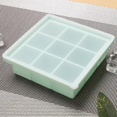 Baby Food Freezer Tray Child Silicone Ice Frozen Mould Kid Food Storage Box with Lid High Quality