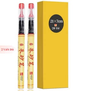 Bút Chu Sa sẵn mực Bút Thư PhápHoạ Ph..ù...mực nétchuẩnrõ[tặng giấy vẽ từ 2 cây]