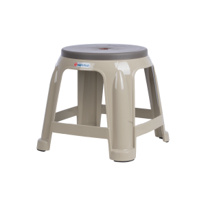 Ghế đẩu trung mặt tròn nhựa VIỆT NHẬT - Ngồi bàn thấp ghế quán ăn cafe trà chanh - 2061