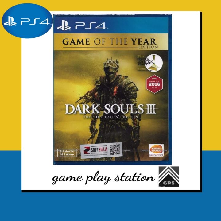 ps4 dark souls 3 the fire fades' edition game of the year
