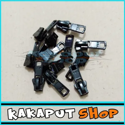12 pcs Kepala Resleting/kepala resleting jaket YEE 5 Vislon (Gigi Kasar)