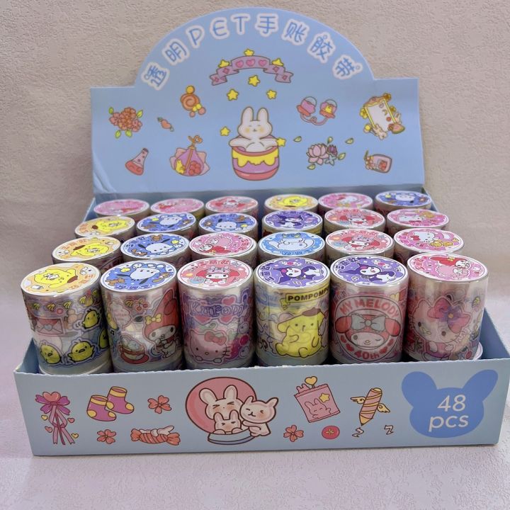 Pita Hiasan Kartun Comel Jepun Tahan Air Untuk Handal Pelajar Buku ...
