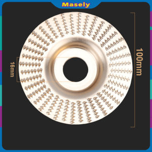Masely High Quanlity Wood Grinding Wheel Rotary Disc Sanding Wood Carving Tool 16mm Bore