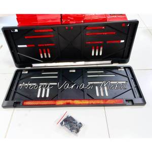 Cover Tempat Plat Nomor Mobil Reflektor model astra 46cm
