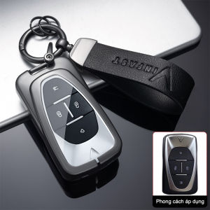 bọc chìa khoá Vinfast VFE34 VF8 xe điện bọc khóa cao cấp bảo vệ chìa khóa