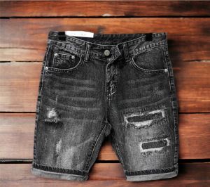 Quần short jean nam XANH vệt trơn chất vải jean co giãn dễ vận động đúng form tôn dáng giá tốt