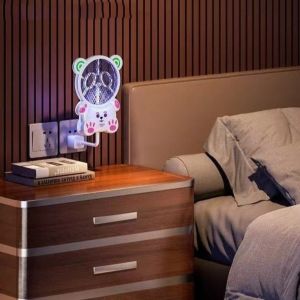 SWEET LORD Flexible USB Mosquito Swatter Plug and Play Portable Mosquito Killer Lamp Durable UV Light Bug Zapper Racket Home