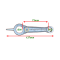 Tay Biên 12x20x73mm Máy Nén Khí | Tay Dên 47 Máy Nén Khí - Sử Dụng Piston 47 Chất Liệu Nhôm Nguyên Khối. 