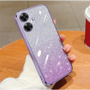 Soft Case Realme Note 60 60x 70 Luxury Gliter TPU Premium Silicon Plating Clear