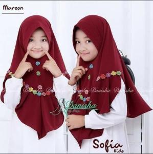 (COD) JILBAB KIDS JILBAB ANAK MELATI JILBAB TERBARU TERMURAH