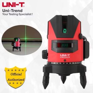 【COD】Uni t LM550LD ระดับเลเซอร์ เครื่องวัดระดับเลเซอร์ เลเซอร์ระดับ 5/2/3 3D เส้น ระดับเลเซอร์ 360 องศา พร้อมกล่องเก็บของ 360 องศา Leveler