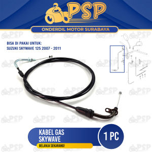 Kabel Gas Skywave - Cable Tali Seling Kawat Throttle Iner Gas Suzuki Skiwave Sky Wave 125 2007