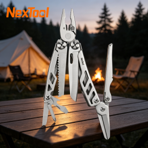 NextTool Flagship Max 14-in-1 Multi-Tool Pliers with wire Cutters Screwdriver Pliers Survival Tool for Outdoor Camping Hiking Repair Hand Tool