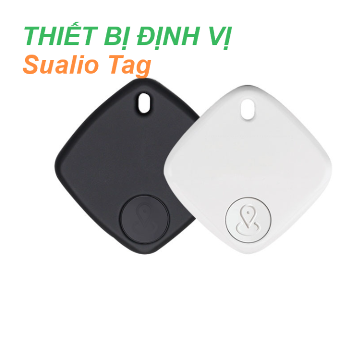 Thiết bị định vị Sualio Tag giúp định vị theo dõi vị trí chìa khóa, vật ...
