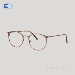 EO Eyewear Cuenca Round Stainless Steel Full Rim Multicoated Eyeglasses for Men & Women