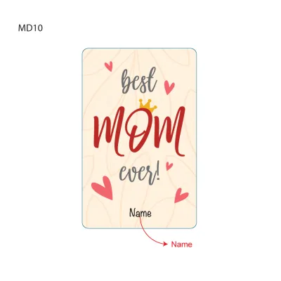 Mothers Day EZ Link Card Customisable with Personal Name