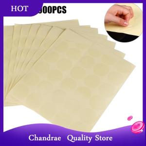 [Chandrae] ฉลากปิดผนึกพีวีซีวงกลมฉลากกลมใสขนาด15มม. 1000