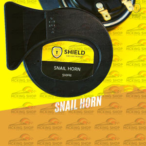 2 pcs. Shield Snail Horn (Bass Sound)
