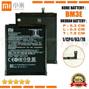 Baterai Xiaomi Mi 8 / Mi8 / M1803E1A / M1803E1C / M1803E1T / M1808D Battery BM3E / BM-3E Original