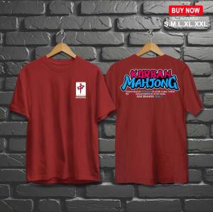 KAOS DISTRO | KAOS KATA - KATA | KORBAN MAHJONG | GAK BAHAYA TA | COCOK UNTUK PRIA DAN WANITA