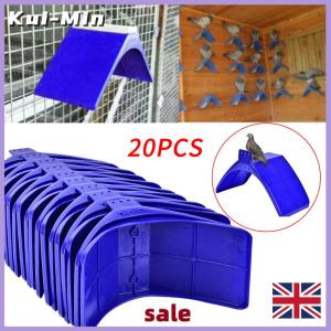 Kui-Min 20pcs V Pigeon BIRD PET roost อุปกรณ์นกแข่ง Pigeon Stand REST Stand UK