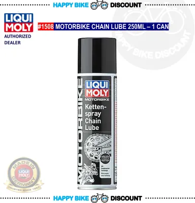 Liqui Moly Motorbike New Chain Lube 250ml Chain Cleaner Degreaser 500ml