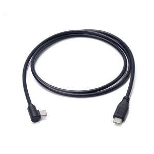 90 Degree USB C Cable 60W Fast Charging Cord Line Suitable For Simultaneous Power Delivery And Data Transfer On Devices
