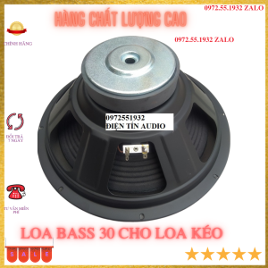 Củ loa bass 30 từ đơn 113 cống suất 300w gân mút màng xếp -GIÁ 1 CHIẾC