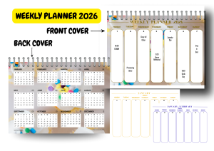 WEEKLY PLANNER 2026 – A4 SIZE