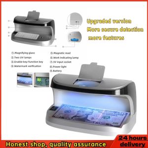 LED Light UV Banknote Detector Portable Banknote Detector Foreign Currency Counting Machine Banknote