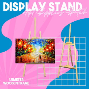 Easyprint 1.5 Meters Display Stand Art Supplies Sketch Wooden Frame