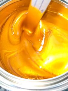 สีพ่นรถยนต์ 2K เหลืองมุกทองสด SKY-11