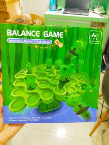 Mainan Edukasi Balance tree Mainan Pohon Goyang keseimbangan Karakter Rabbit Astronot Frog