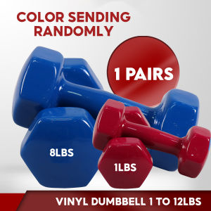 GT Muscle Power Lady dumbbell set 1lbs to 12lbs