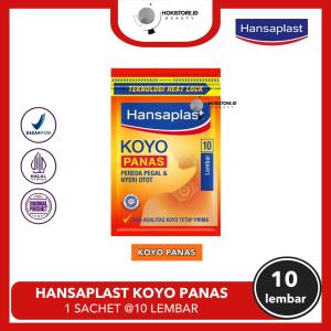 Hansaplast Koyo Panas dan Hangat 1 Sachet - Pereda Pegal dan Nyeri Otot isi 10 Lembar