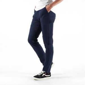 Celana Chinos Pria Panjang 2024 Slim Fit Mocca