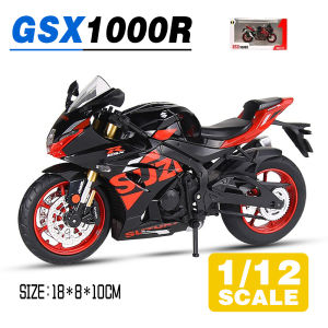 LEO 1:12 Suzuki GSX 1000R Motorcycle Diecast Model Car Alloy Cars Toys Collection Gift For Kids Boy Girl