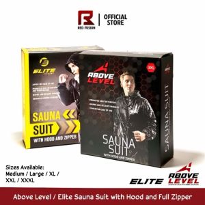 Above Level and Elite Sauna Suit with Hoodie and Full Zipper