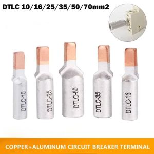 SJJL Non-Insulated Coppe Terminal Small Copper Cable Wire Connector Copper Connectors Cable