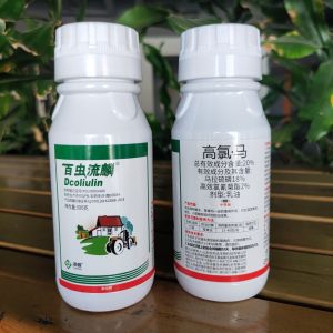 💗🙋♀️💗百虫流麟高氯.马20%300克马拉硫磷18%高效氯氰菊酯2%汤普百虫流麟